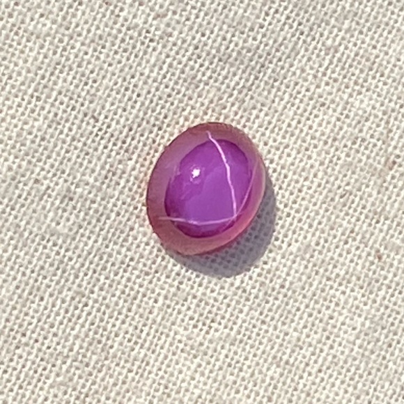 AMAZING Synthetic Star Ruby loose stone - Picture 1 of 8